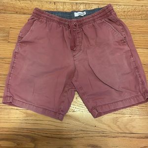 Salmon red shorts